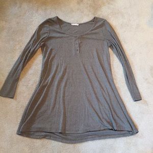 Lush Olive Green Long Sleeve Thermal Dress Size L